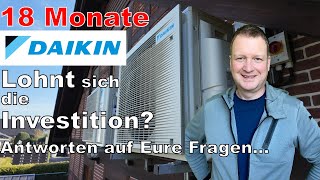 DAIKIN Erfahrungsbericht 18 Monate im Heiz und Kühltest [upl. by Yelah]