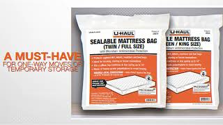 Sealable Mattress Bag  Plastic Mattress Cover for Moving and Storage [upl. by Palermo]