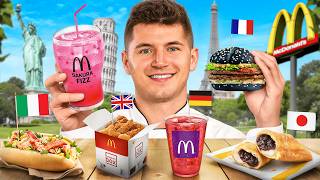 Tasting McDonalds From Around The World [upl. by Mariele]