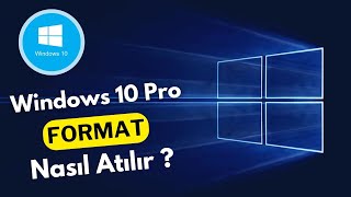 Windows 10 FORMAT ATMA  Nasıl Format Atılır  2023 [upl. by Ecinuahs]