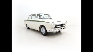 A Very Early PreAeroflow Ford Lotus Cortina Mk1 Club Registered with Full History  SOLD [upl. by Ramalahs173]