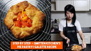 Step by step  Smitten Kitchens easiest flaky pie dough and galette recipe [upl. by Mercorr]