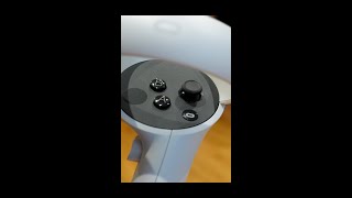 How to use the Oculus Quest button on Quest 2 controllers shorts [upl. by Rehtnug]