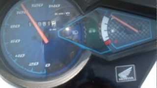 FASTEST RIDE OF HONDA CB TWISTER 110CC [upl. by Ahtreb677]