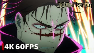 Yuji vs Choso  Part 1  Jujutsu Kaisen Season 2 Episode 13  4K 60FPS  Eng Sub [upl. by Zahara]