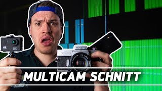 MULTICAM Schnitt  Spare ZEIT und ARBEIT  Premiere Pro Tutorial [upl. by Nebra]