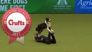 Heelwork To Music  International Freestyle Competition Part 23  Crufts 2017 [upl. by Katz702]