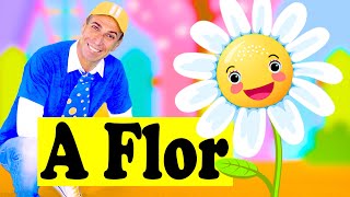 Uma Flor no meu Jardim  Música Infantil  Primavera  Prof Idalécio [upl. by Yenduhc]