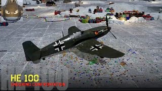 War Thunder SB  He 100 D1  Enduring Confrontation [upl. by Jacinda]