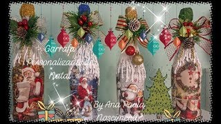 Especial de Natal Com Garrafa Pet  DIY de Natal  Botas Natalinas [upl. by Caleb]