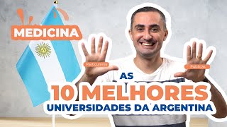 AS 10 MELHORES UNIVERSIDADES DA ARGENTINA [upl. by Gauntlett531]