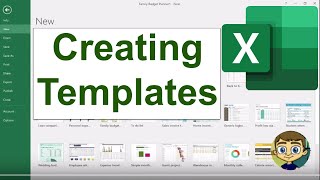 Creating Your Own Excel Templates [upl. by Anaidni102]