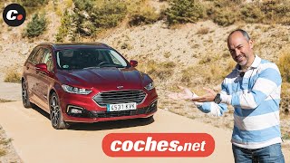 Ford Mondeo Hybrid Sportbreak  Prueba  Test  Review en español  cochesnet [upl. by Wilhelmine]