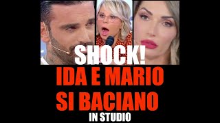 ANTICIPAZIONI UOMINI E DONNE SHOCK IDA E MARIO SI BACIANO IN STUDIO [upl. by Alyda]