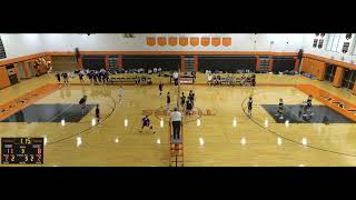 1042024 Akron vs RoyaltonHartland HS Girls Varsity Volleyball [upl. by Kenny386]