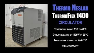 Thermo Neslab ThermoFlex 1400 recirculating chiller 1490G CIRC [upl. by Lleynod]