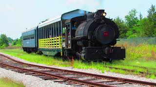 May 2018 Steam at The South Carolina Railroad Museum [upl. by Aihtak517]