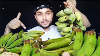 MUKBANG RAW BANANA EATING SHOW SPICY FOOD banana INDLiveHungry eating raw [upl. by Cypro37]