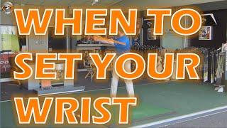 WHEN TO SET YOUR WRISTS [upl. by Nazario]