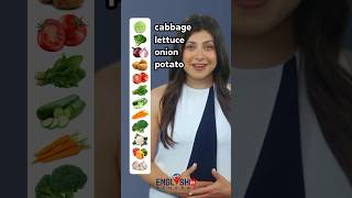 Vegetables in English [upl. by Giliana]