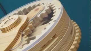 Wood Gear Planetary Drive [upl. by Ramonda]