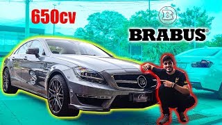 CLS BRABUS O CARRO MAIS FORTE QUE JA DIRIGI  CVBR 561 [upl. by Lynus]