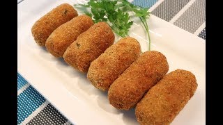 Receita de Croquetes de Carne  Muito saborosos [upl. by Adnohs725]