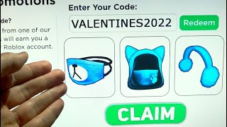 5 NEW Roblox Promo codes 2022 All Free ROBUX Items in March  EVENT  All Free Items on Roblox [upl. by Flieger]