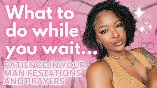 What to Do While You Wait… ❃ How to Stop Obsessing Over Your Manifestations amp Prayers [upl. by Ahsinotna966]