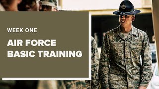 Air Force Basic Training Week One [upl. by Naloc]