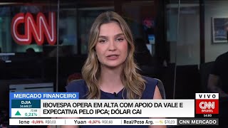 Ibovespa opera em alta com apoio de Vale e expectativa pelo IPCA  CNN MERCADO  11092023 [upl. by Eseenaj956]