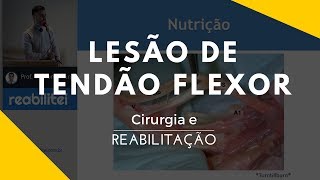 Lesão de Tendão Flexor  Cirurgia e Reabilitação [upl. by Ailito]