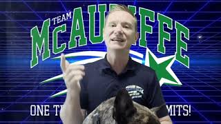 Team McAuliffe Morning Announcements 9824 [upl. by Eugilegna]