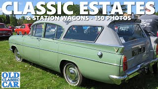 Classic estate cars station wagons amp woodies  estates of the 1920s1980s in photos [upl. by Laven972]