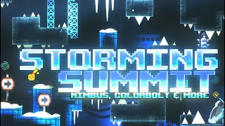 STORMING SUMMIT 100 Extreme Demon by IINimbusII and more 288fps  Geometry Dash [upl. by Alenairam902]