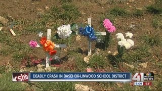 Students at BasehorLinwood grieve over loss of student [upl. by Adnovad]