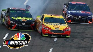 Will Martinsville finish in 2018 impact this seasons playoff race  Motorsports on NBC [upl. by Ayotan919]