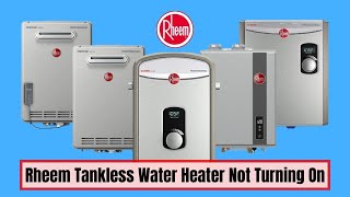 How to Fix Rheem Tankless Water Heater Keeps Tripping Breaker [upl. by Arvad]