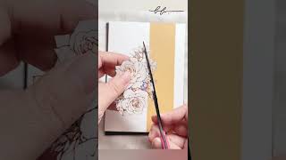 ASMR collage  postcard  色塊明信片 手帳拼貼  緋緋FiFi 紙膠帶 asmr 拼貼 asmrjournal journalwithme [upl. by Lau]