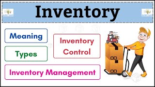 No20  Inventory  Meaning  Types  Inventory Control  Inventory management  Hindi [upl. by Batruk]