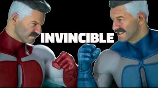 MK1 OmniMan VS OmniMan  All Mirror Match Intros  Invincible TV Show References [upl. by Lynch578]