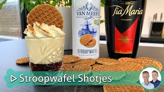 Stroopwafel Shotjes  Koken amp bakken met SterkInDeKeuken [upl. by Sakovich361]