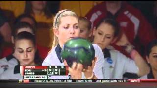 2012 NCAA Womens Collegiate Bowling Championships FDU vs UMES game 5 [upl. by Sackman]