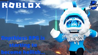 Returning to depthless hell ft WaitingCoast713 Roblox BWKing16 [upl. by Zobias]