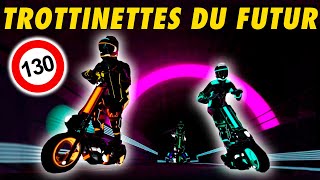 Des courses de trottinettes ultra rapides comme en Formule 1 [upl. by Simdars586]