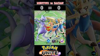 Mewtwo vs Zacian Ultimate showdown 💥Pokemon unite [upl. by Ydnolem]