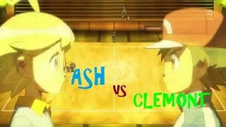 Pokemon xy the seriesAsh vs clemont full gym battle English [upl. by Shaina212]