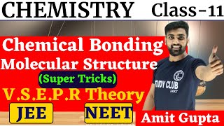 VSEPR Theory Class 11  VSEPR Theory  VSEPR Theory Bsc 1st Year  VSEPR Theory Class 11 Chemistry [upl. by Ahtreb690]