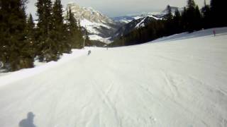 Skiing in Alta Badia  Vallon Boè  Corvara [upl. by Annoda]