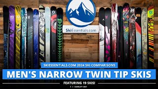 2024 Narrow Twin Tip 8496 mm Ski Comparison with SkiEssentialscom [upl. by Samson226]